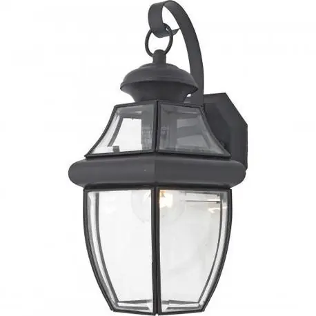 Quoizel Inc NY8316K Newbury Outdoor Lantern 150 W A21 Medium Lamp Base Incandescent Lamp