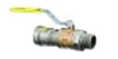 Viega 30630 1/2 x 1/2, MegaPressG x MegaPressG, 125 PSI, Bronze, Locking Handle, Ball Valve