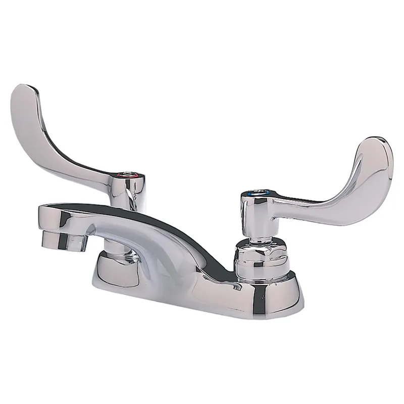 American Standard 5500174.002 Monterrey® 4 Centerset Cast Faucet With Wrist Blade Handles 0.35 gpm/1.3 Lpm in CHROME
