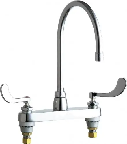 Chicago Faucet 1100-GN8AE35-317AB Kitchen Sink Faucet 1.5 gpm