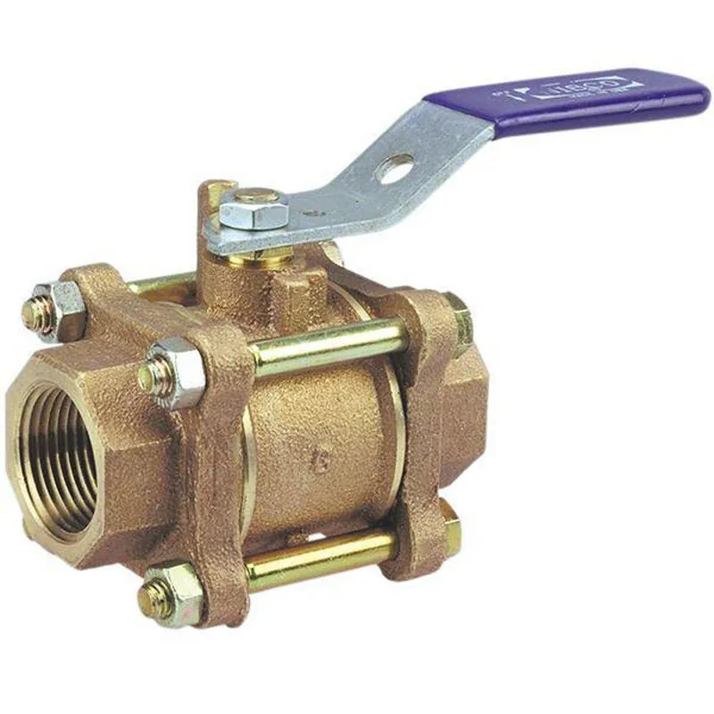 NIBCO NL99H06 T-595-Y-66 1/2 in. DZR Bronze Full Port NPT 600# Ball Valve