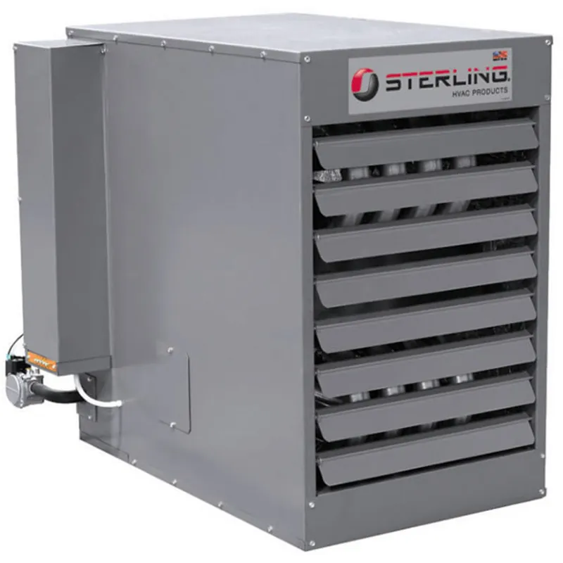 STERLING XF175A1NS111 XF Series Tubular Gas-Fired Unit Heater 1/3 HP 175 MBH