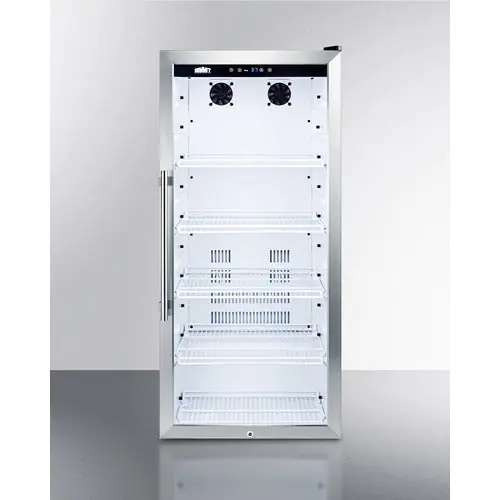 Summit Appliance SCR1006 Upright Beverage Merchandiser, Digital Thermostat