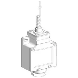 Telemecanique Sensors XCKL106 Limit Switches and Accessories Whisker 1 Step 240 Vac Form ZB -13 to 158°F