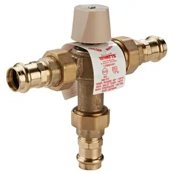 Watts 6550793 1 LFMMVM1-UT (w/press) Thermostatic Mixing Valve
