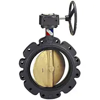 NIBCO INC NLGL15X LD10005 24 LUG EPDM ALUM BRZ W GEAR OP