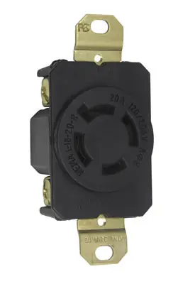Pass & Seymour 26352 Heavy-Duty Decorator Spec Grade Duplex Receptacle 20Amp 125Volt Brown