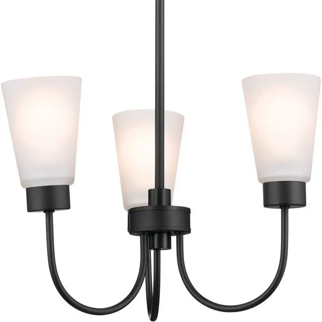 Kichler 52442BK The Erma 18 3 Light Chandelier 120V A19