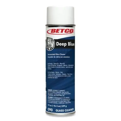 BETCO 902300 Deep Blue Glass and Surface Cleaner 19 oz Aerosol Can