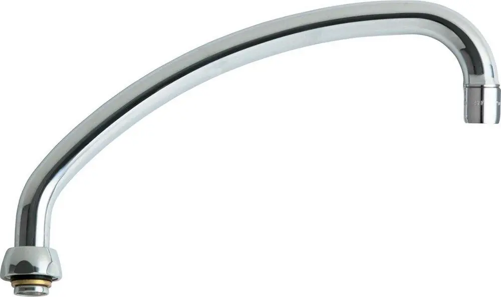 Chicago Faucets L9E35JKABCP L-Type Swing Spout in Polished Chrome