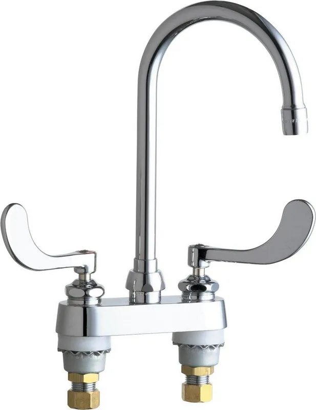 Chicago Faucets 895-317GN2AE72ABCP Ecast® in Polished Chrome Hot and Cold Water Dispenser