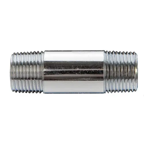 Pasco 7769-C 3/4 x 1-1/2 Chrome Brass Nipple (Lead Free)