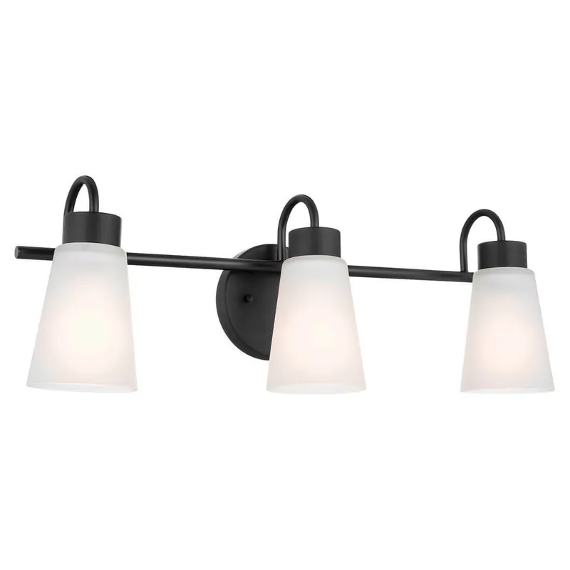 Kichler 55126BK The Erma 20.5 3 Light Vanity Light