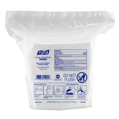 Gojo 9217-02 PURELL Hand Sanitizing Wipes