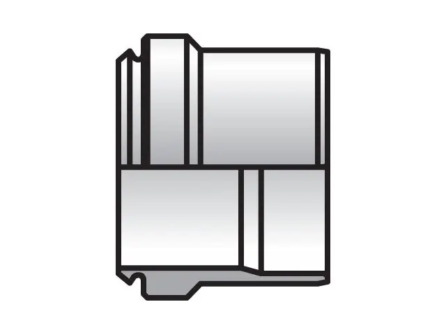 Parker 20TU-S Ferulok Nut, Ferrule, Locknut TU
