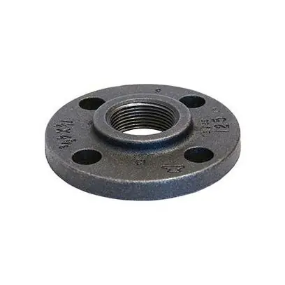 Anvil 0308008200 FIG 1016 Reducing Companion Flange, 2-1/2 in, Cast Iron, FNPT, 125 lb, Black
