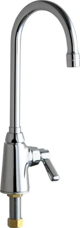 Chicago Faucets 350-E35ABCP Ecast® Single Handle Bar Faucet in Polished Chrome