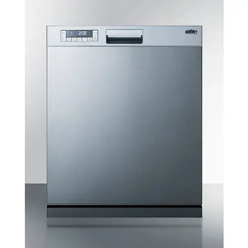 Summit Appliance DW2435SSADA Dishwasher Energy Star 12 Place Settings 32 H x 23.5 W x 22.38 D