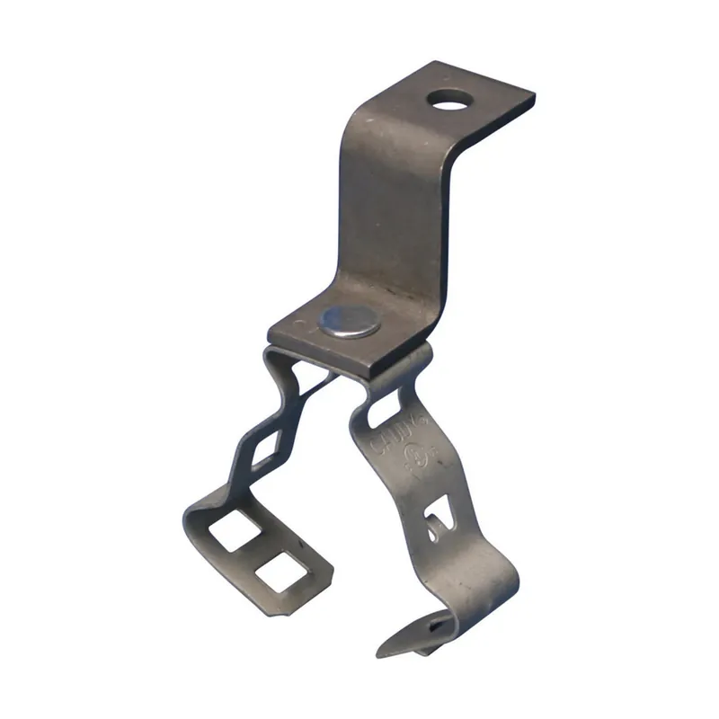 nVent CADDY 812MCPNAM Conduit to Deck Angle Bracket, 1/2 in, 3/4 in Conduit