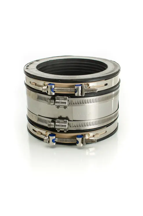 PASCO 56244PRC 4 CLAY TO 4 CO/PL FLEX-CPLG & SS RING