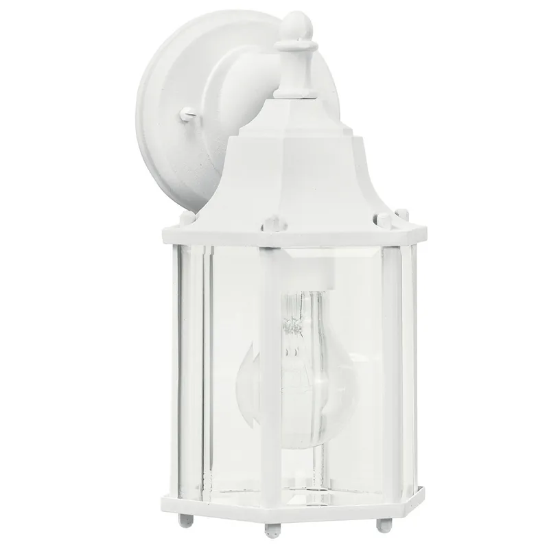 Kichler 9774WH Chesapeake 10.25in 1 Light Outdoor Wall Light White