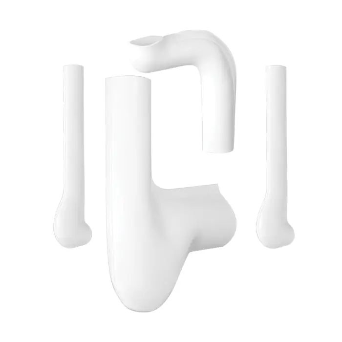 Plumberex 2004W Drain Safety Cover Kit with Offset White