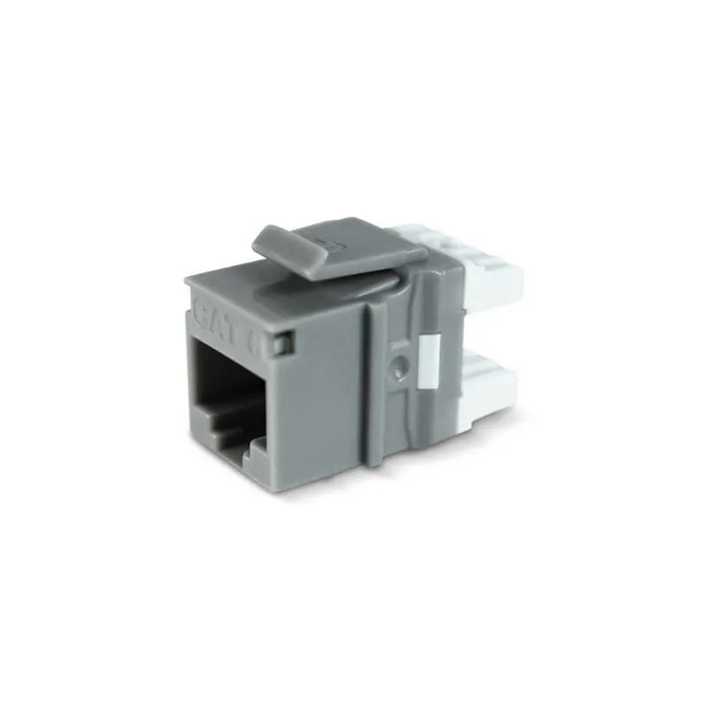 Signamax KJ458MT-C6C-GY Cat 6 MT-Series Unscreened Keystone Jack Gray