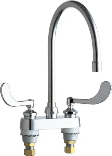 Chicago Faucet 895-317GN8AE67VAB Sink Faucet 0.5 gpm (4 in Center Distance)