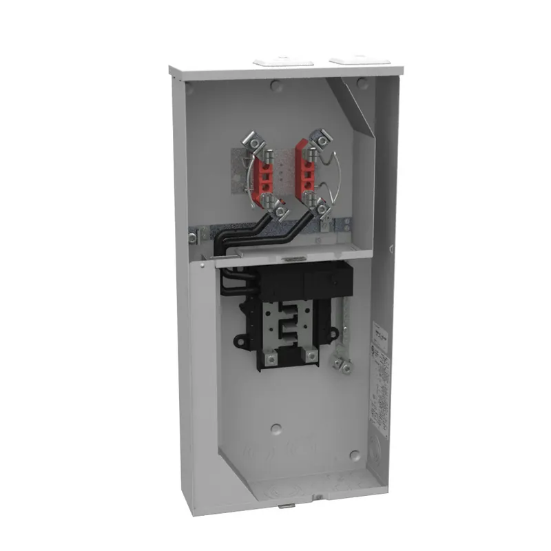 Milbank U6266-XTL-200-HSP Single Position Meter Socket With Main Breaker 200 Amp 1 Phase Ringless No Bypass