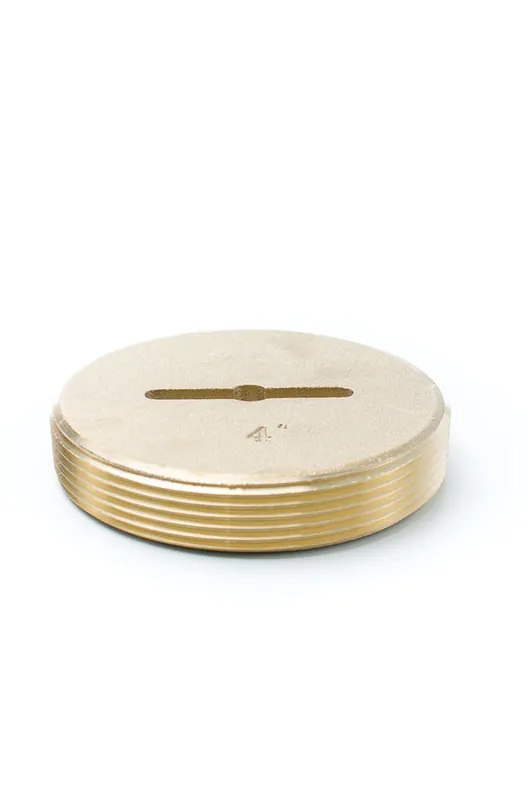 PASCO 1869-NT 4 UPC BR.CO PLUG,SLTD NOT TAP THRO