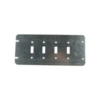 Steel City 4-GCS 4-Gang Toggle Switch Cover