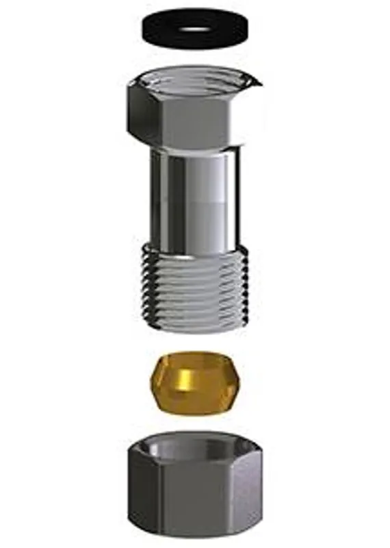Chicago Faucet Company 243.315.AB.1 Check-Valve Inline 3/8 in