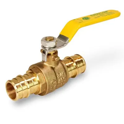 Everflow 600F112-NL 1-1/2 F1960 PEX Brass Ball Valve Lead Free