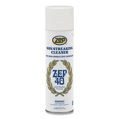Zep 14401 Non-Streaking Cleaner for Non-Conductive Surfaces in 18 oz Aerosol Can