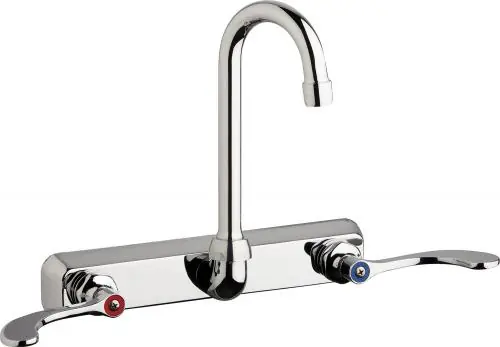 Chicago Faucet W8W-GN1AE35-317AB Workboard Faucet 1.5 gpm 8'' Wall