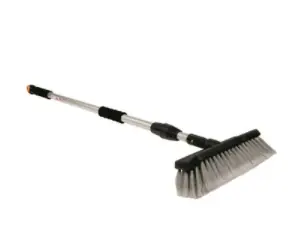 Camco 43633 RV Wash Brush with Adjustable Handle - Bilingual