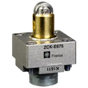 Telemecanique Sensors ZCKE67 Limit Switch Plunger Operated Head Steel Roller Plunger