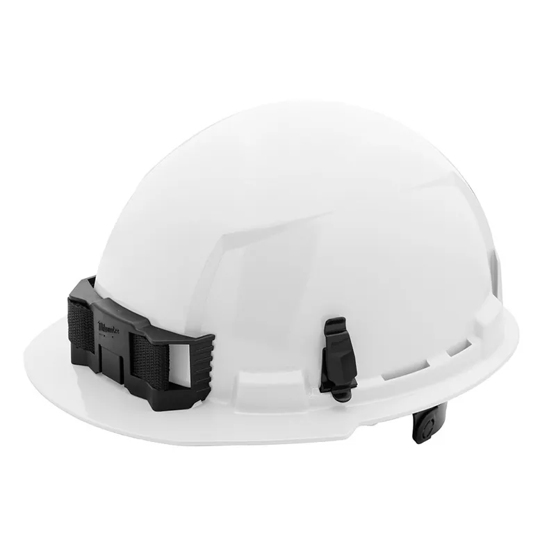 Milwaukee 48-73-1120 White Front Brim Hard Hat with 6pt Ratcheting Suspension Type 1 Class E