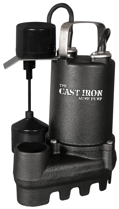 Glentronics CIS-50V Cast Iron Sump Pump 1/2 HP Replacement MPN