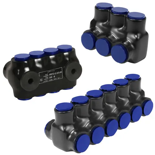 ECM Industries PBTS-3-3/0-F ILSCO INS (3) 3/0-6 2/0-6FX 1-6M T UL CSA