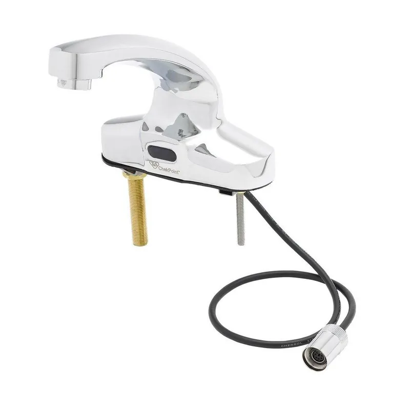 T&S Brass EC-3104-VF05 ChekPoint Sensor Bathroom Sink Faucet in Chrome Plated