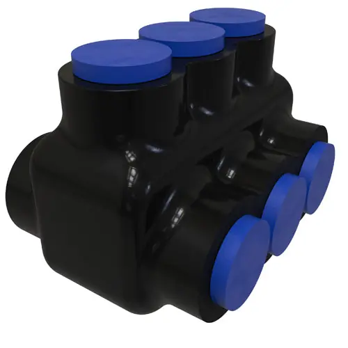 ECM Industries PBTD-3-1/0-F ILSCO INS (3) 1/0-14,1-14 FX 2-14M TUL CSA 78366971256