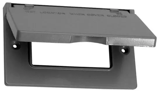 TEDDICO FG-1DCV Cover Single Gang Weatherproof Replacement MPN