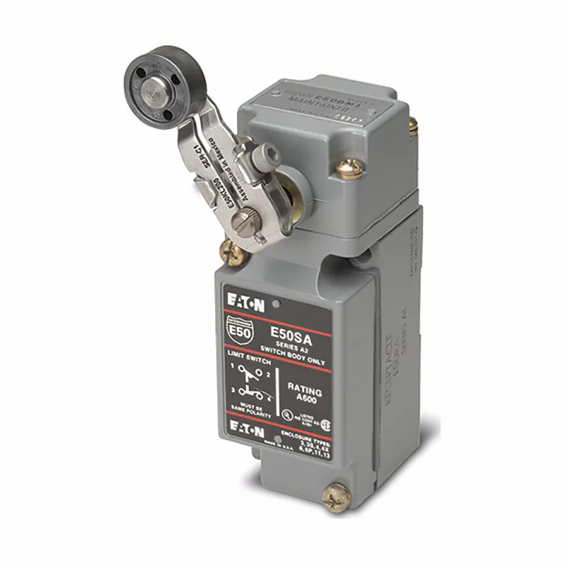 Eaton E50AW1Y1 Heavy Duty Plug-In Limit Switch, Screw Terminals, 10A at 240Vac, 1A at 250Vdc, 1NO-1NC