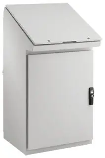 nVent PGLD12105DC HOF Desk Console, 1 DR, SINGLE ACCESS 1200X1000X500MM