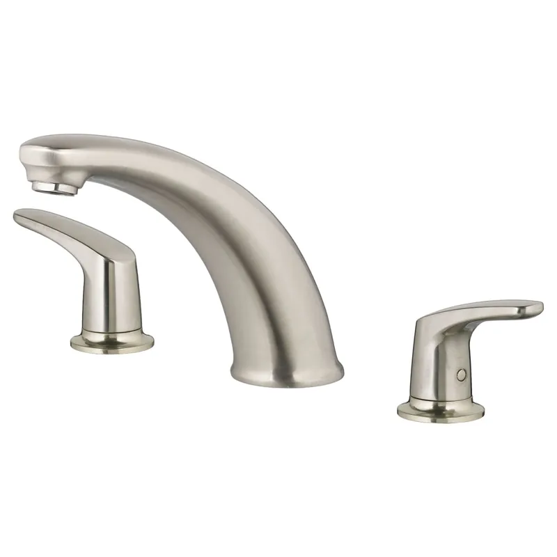 American Standard T075920295 Colony PRO Bathtub Faucet Trim With Lever Handles for Flash Rough-In Valve in Brushed Nickel