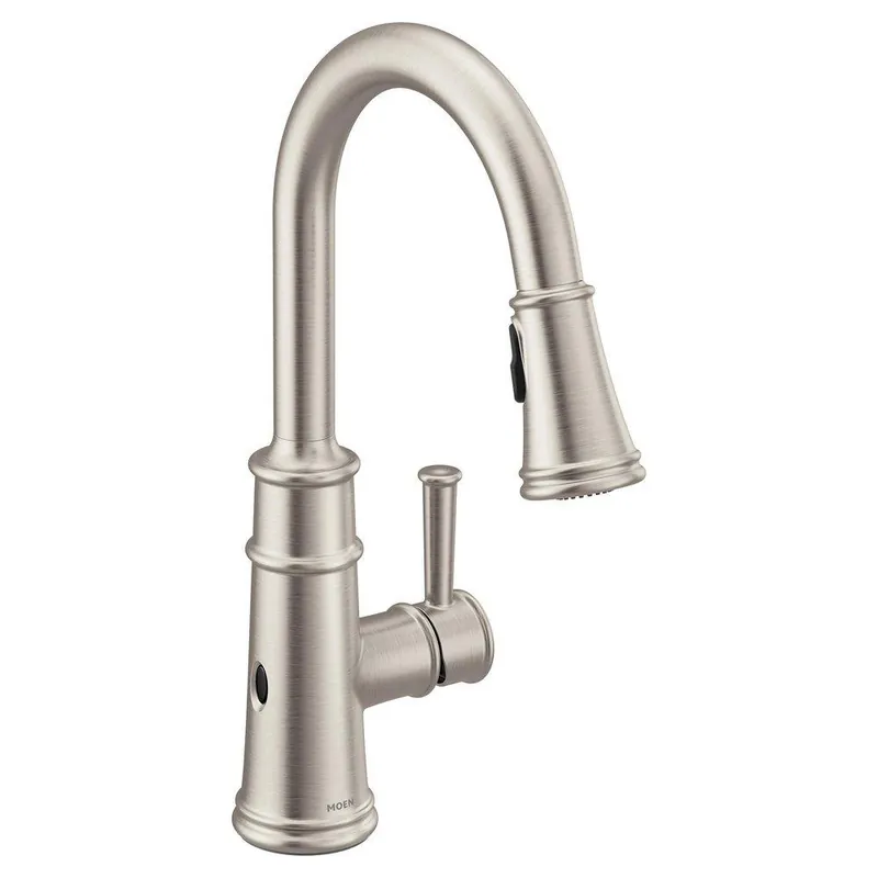 Moen 7260EWSRS Belfield Single Handle Pull Down Touchless Kitchen Faucet