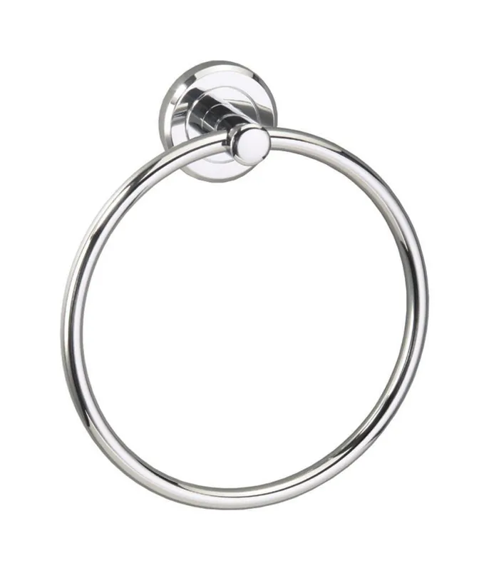 Gatco 4242 Latitude² Round Closed Towel Ring in Polished Chrome
