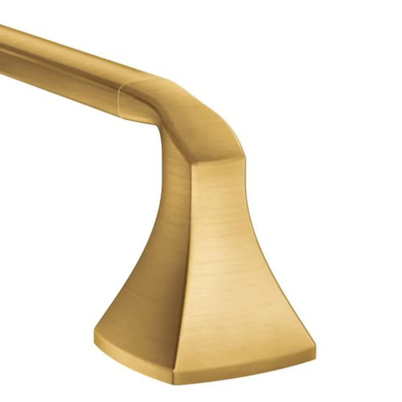 Moen YB5118BG Voss 18 in. Towel Bar in Brushed Gold