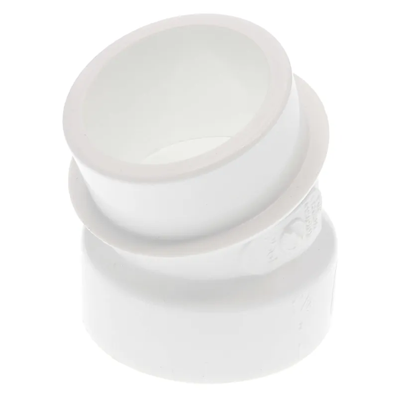 IPEX 192561 1-1/2 PVC DWV 22.5-Degree Street Elbow P326-015